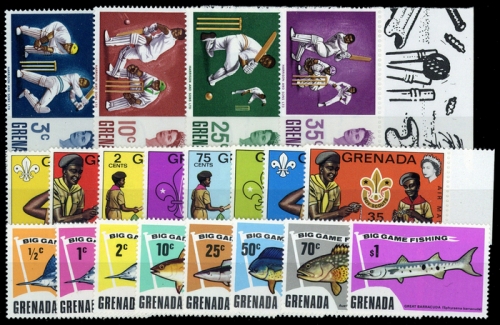 1969, Grenada, 315-18 u.a., **