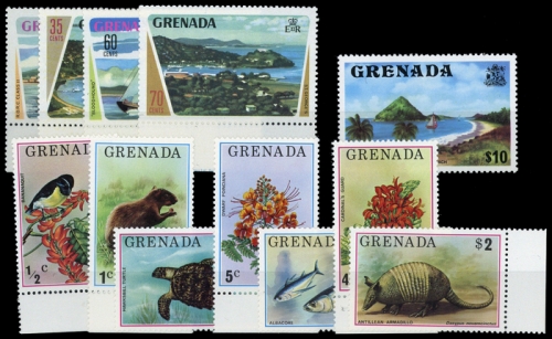 1973, Grenada, 512-15 u.a., **