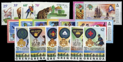 1973, Grenada, 508-11 u.a., **