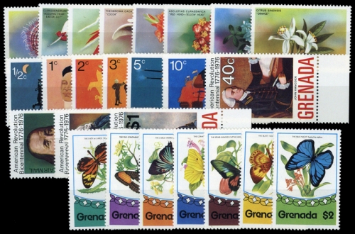 1975, Grenada, 639-46 u.a., **