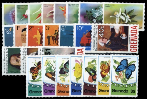 1975, Grenada, 639-46 u.a., **