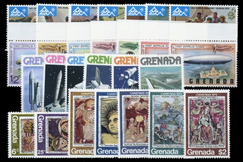 1975, Grenada, 677-83 u.a., **