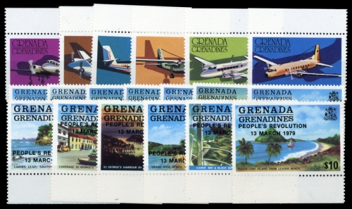 1976, Grenada Grenadines, 186-91 u.a., **