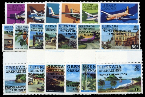 1976, Grenada Grenadines, 186-91 u.a., **