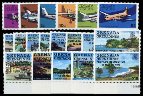 1976, Grenada Grenadines, 186-91 u.a., **