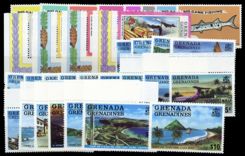 1974, Grenada Grenadines, 26-29 u.a., **