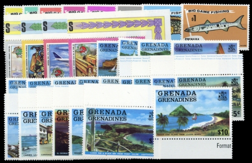 1974, Grenada Grenadines, 26-29 u.a., **