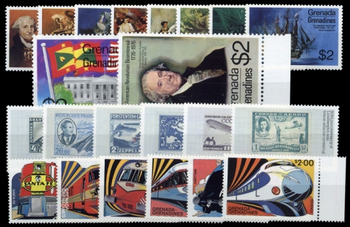 1975, Grenada Grenadines, 95-104 u.a., **