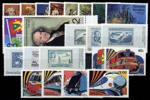 1975, Grenada Grenadines, 95-104 u.a., **