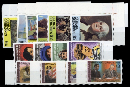 1976, Grenada Grenadines, 165-69 u.a., **