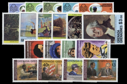1976, Grenada Grenadines, 165-69 u.a., **