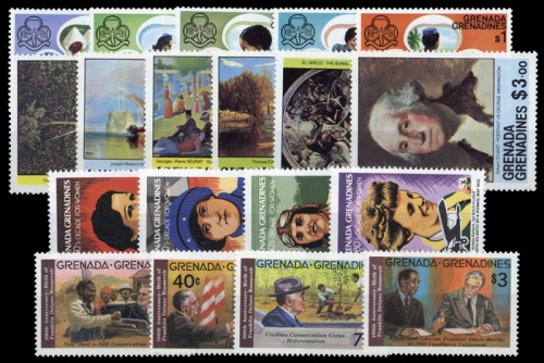 1976, Grenada Grenadines, 165-69 u.a., **