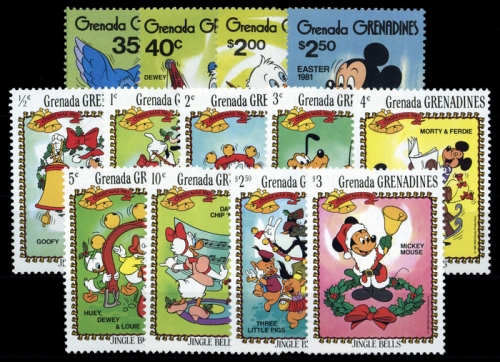 1981, Grenada Grenadines, 437-40 u.a., **