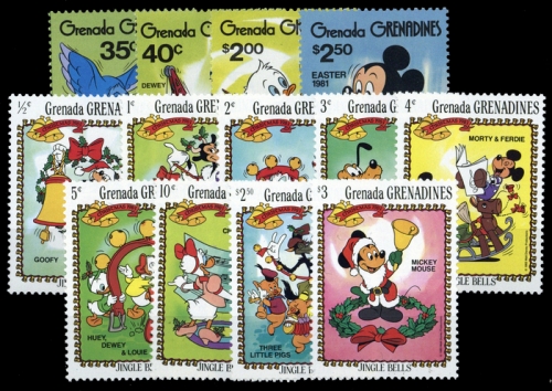 1981, Grenada Grenadines, 437-40 u.a., **