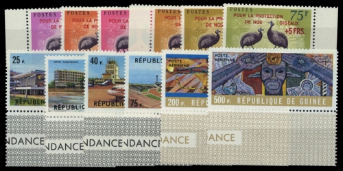 1962, Guinea, 107-12 u.a., **