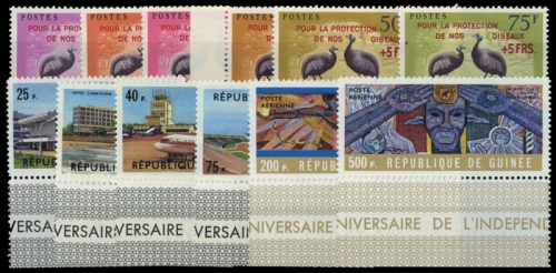1962, Guinea, 107-12 u.a., **