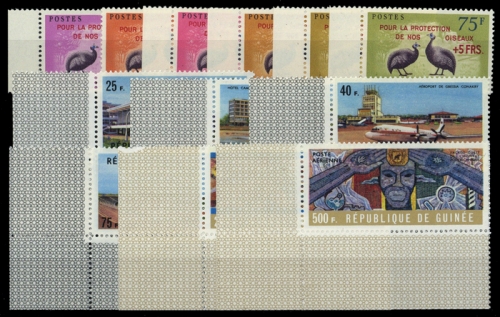 1962, Guinea, 107-12 u.a., **