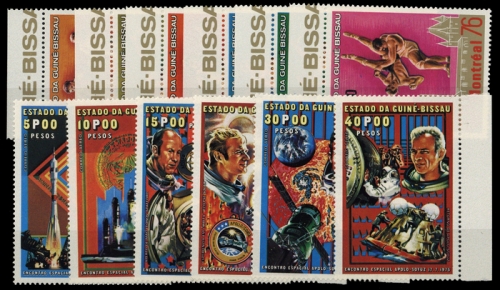 1976, Guinea Bissau, 390-95 u.a., **