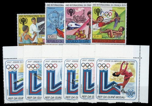 1979, Guinea Bissau, 529-32 u.a., **