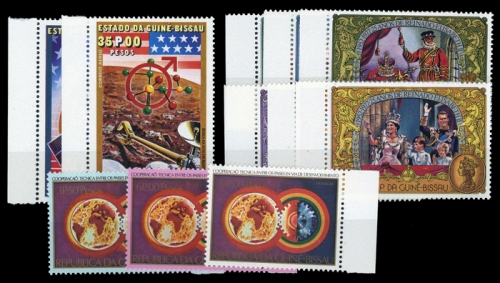 1977, Guinea Bissau, 420-21 u.a., **
