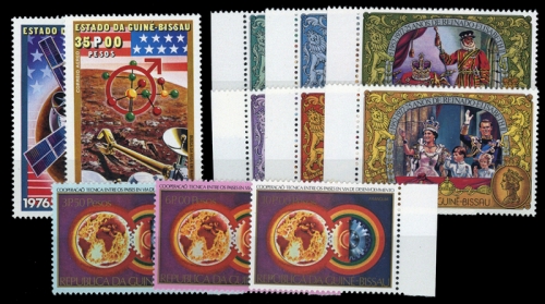 1977, Guinea Bissau, 420-21 u.a., **