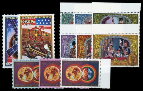 1977, Guinea Bissau, 420-21 u.a., **