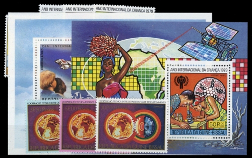 1979, Guinea Bissau, BL. 140 u.a, **