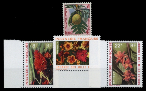 1959, Französisch Polynesien, 15 u.a., **