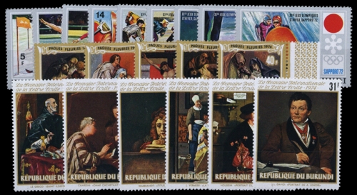 1972, Burundi, 844-52 u.a., **