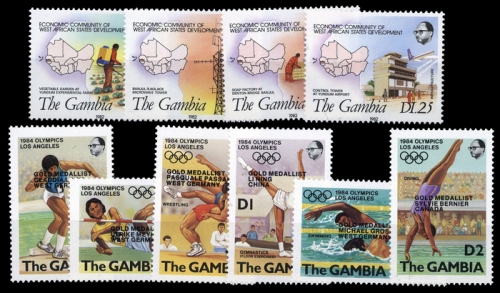 1982, Gambia, 449-52 u.a., **