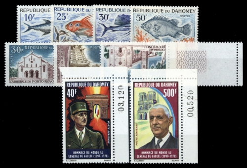 1965, Dahomey, 258-61 u.a., **