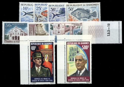 1965, Dahomey, 258-61 u.a., **
