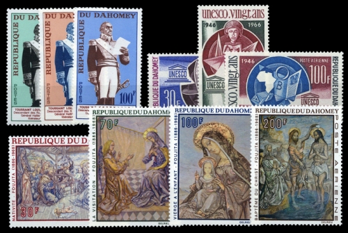 1963, Dahomey, 226-28 u.a., **