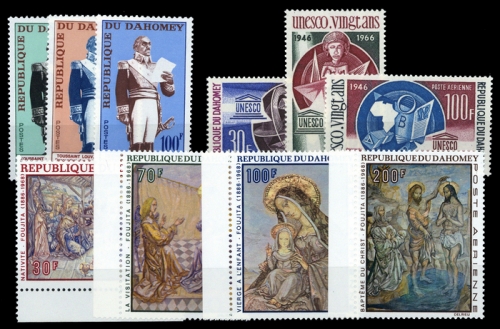 1963, Dahomey, 226-28 u.a., **