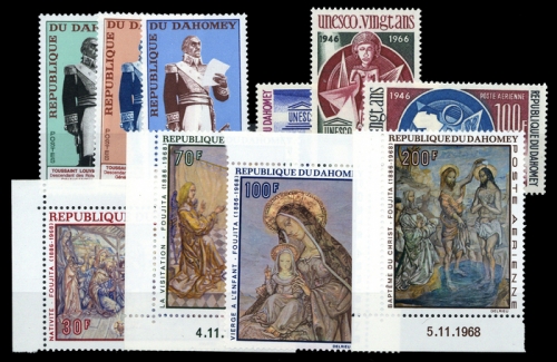 1963, Dahomey, 226-28 u.a., **