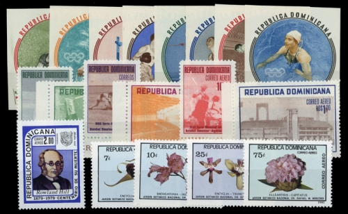 1960, Dominikanische Republik, 724-31 u.a., **