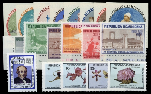 1960, Dominikanische Republik, 724-31 u.a., **
