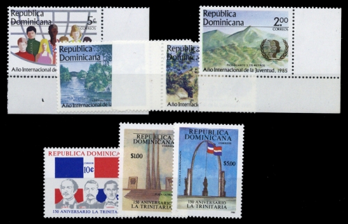 1985, Dominikanische Republik, 1463-66 u.a, **