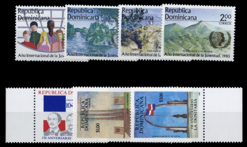1985, Dominikanische Republik, 1463-66 u.a, **