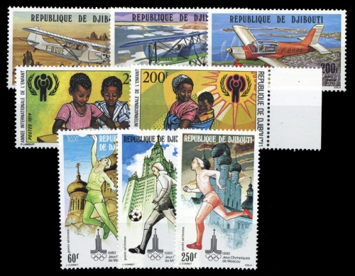 1978, Dschibuti, 209-11 u.a., **