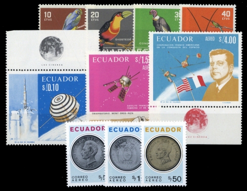 1958, Ecuador, 956-59 u.a., **