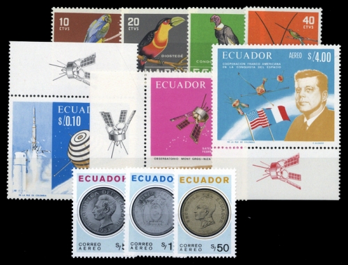 1958, Ecuador, 956-59 u.a., **
