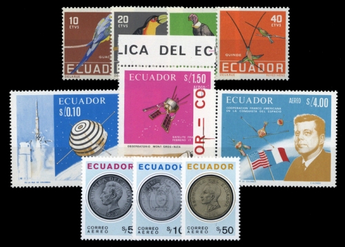 1958, Ecuador, 956-59 u.a., **