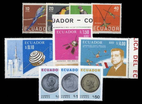 1958, Ecuador, 956-59 u.a., **