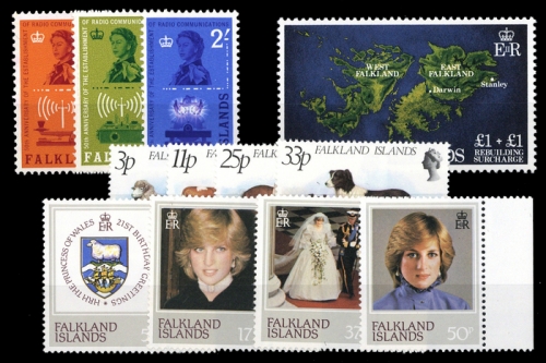 1962, Falkland, 138-40 u.a., **