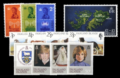 1962, Falkland, 138-40 u.a., **