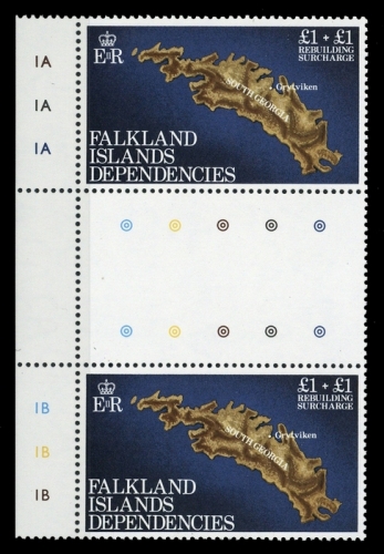 1982, Falkland Abhänige Gebiete E Allg. Ausgaben, 116 (2), **