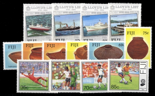 1984, Fiji, 499-502 u.a, **