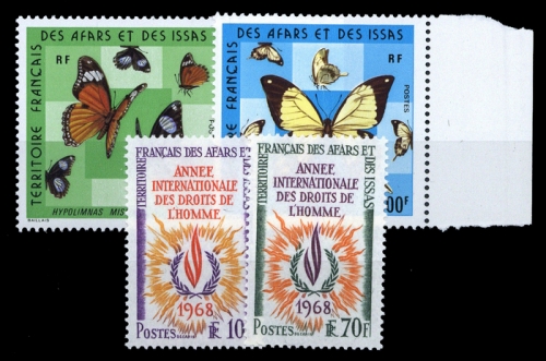 1968, Afars und Issas, 16-17 u.a., **