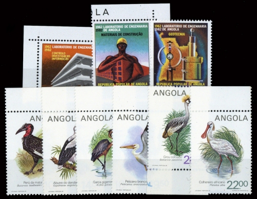 1982, Angola, 672-74 u.a., **